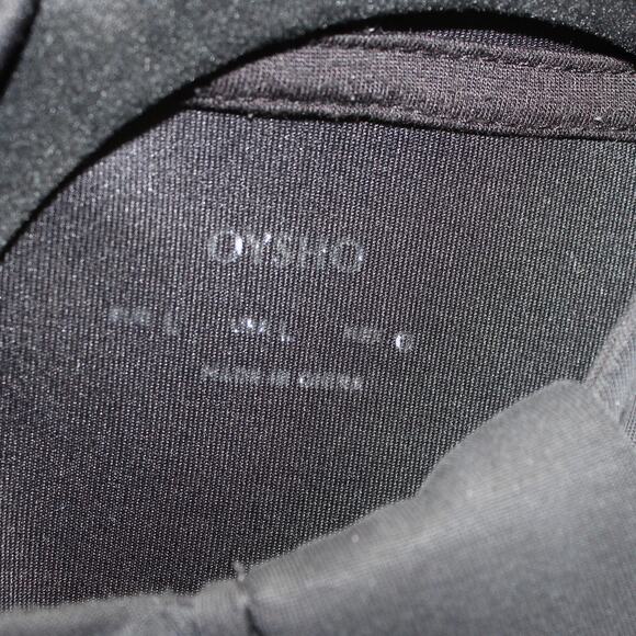 OYSHO Quarter Zip Hoodie Sweatshirt Black Size Large - Picture 3 of 3